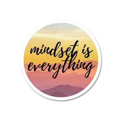 Mindset is everything Sticker - Stickers | STICK IT UP