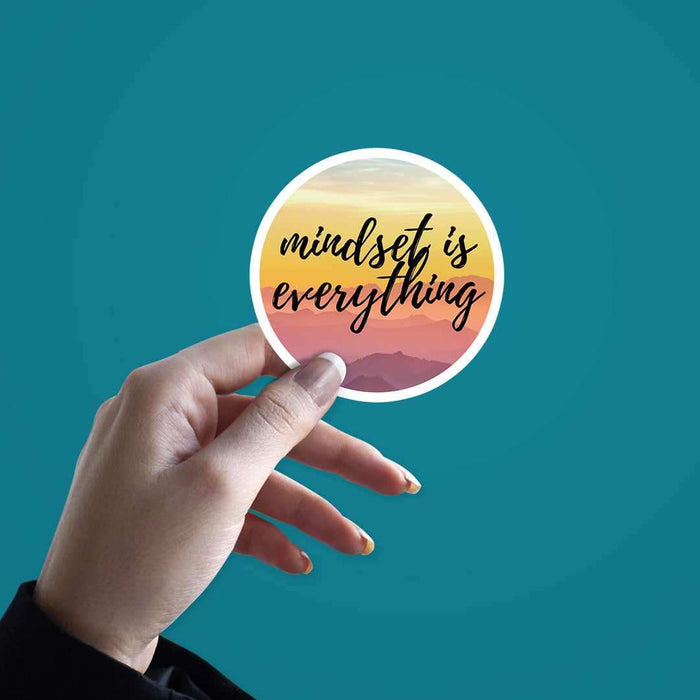 Mindset is everything Sticker - Stickers | STICK IT UP