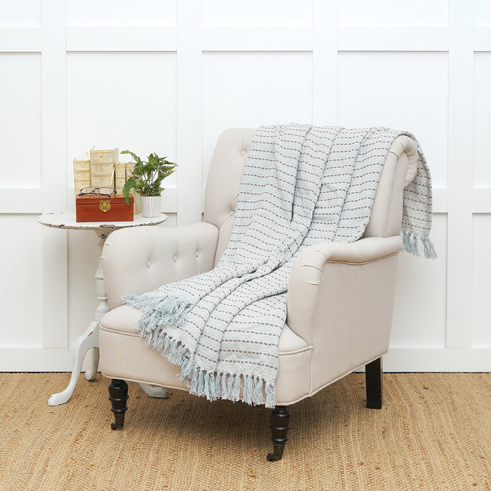 A Mini Chevron Throw.