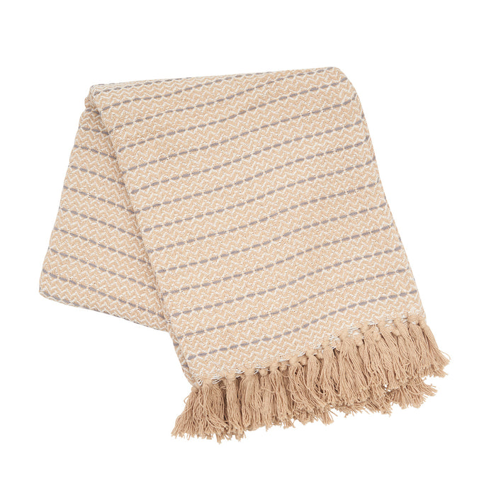 A Mini Chevron Throw.