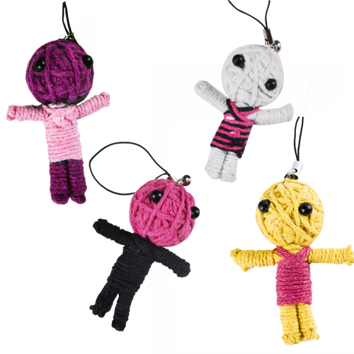 Mini VooDoo Doll Keychain