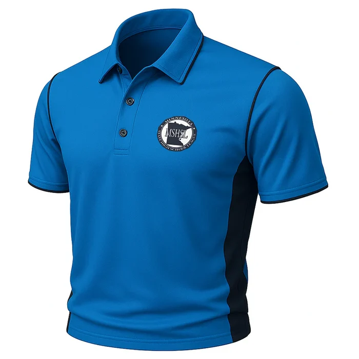 Minnesota (MSHSL) Smitty Women's Bright Blue Volleyball Shirt