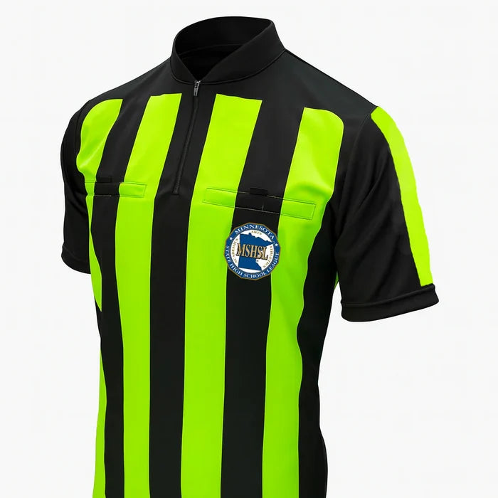 Minnesota (MSHSL) Yellow Soccer Referee Shirt