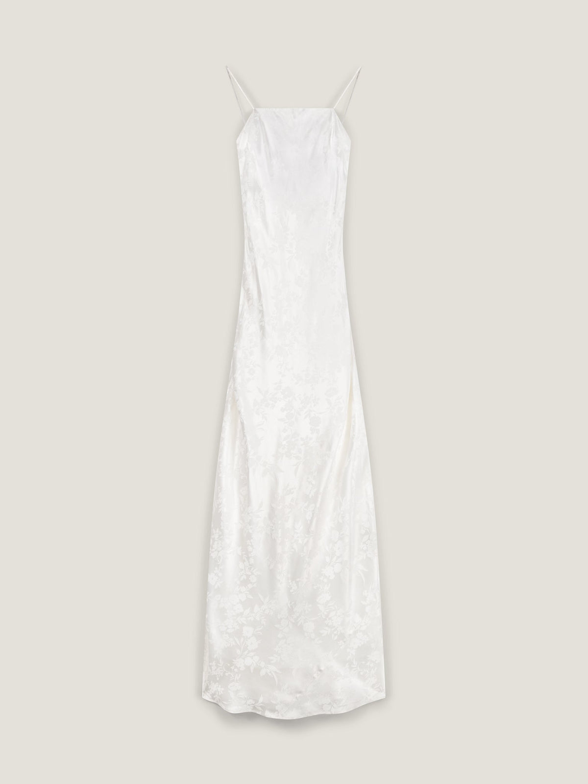 Mira Jacquard Dress in Ivory