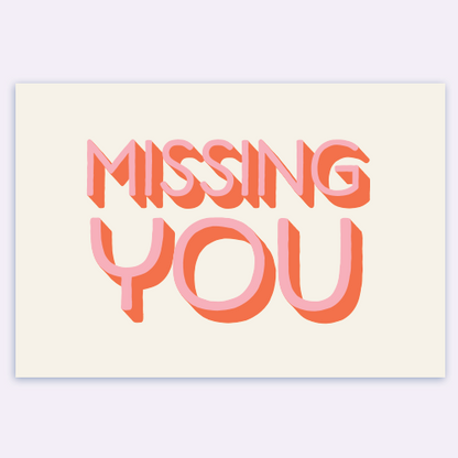 missing you