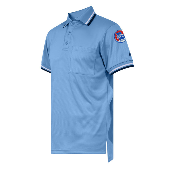 Missouri (MSHSAA) Davis BFX Traditional Powder Blue Umpire Shirt