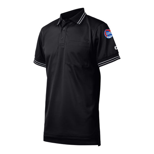 Missouri (MSHSAA) Davis Core Traditional Black Umpire Shirt