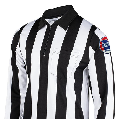 Missouri (MSHSAA) Smitty Football Referee Long Sleeve Shirt