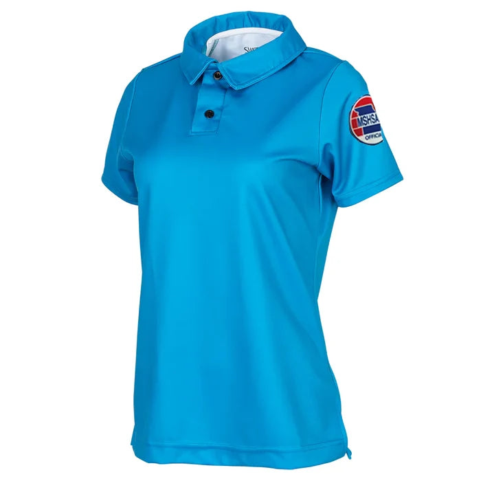 Missouri (MSHSAA) Smitty Women's Bright Blue Volleyball Referee Shirt