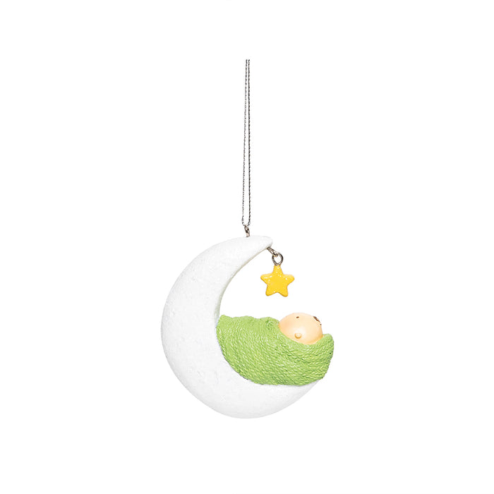 A Moon Baby Ornament.