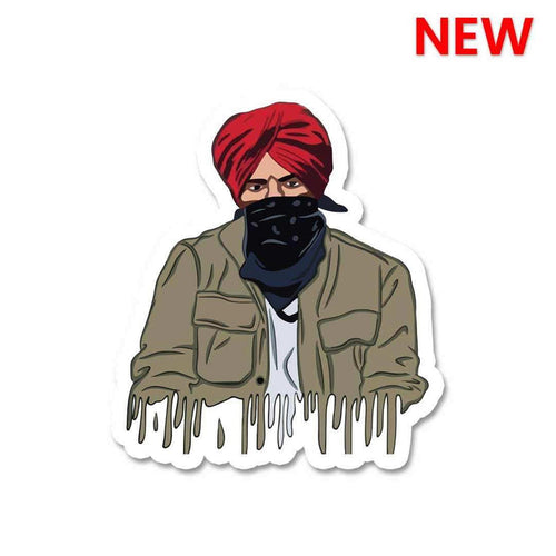 Moosewala Sticker - Stickers | STICK IT UP