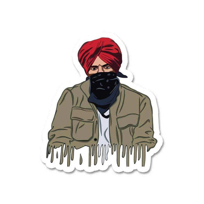 Moosewala Sticker - Stickers | STICK IT UP