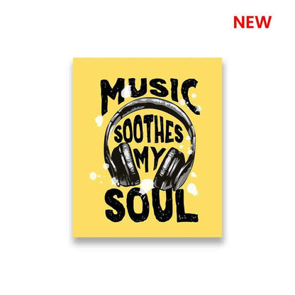 Music Soothes My Soul Sticker - Stickers | STICK IT UP