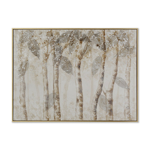 My Forest Hand-Painted Canvas Artwork Oil Painting 36 x 48 - Framed - Art - - Greathouse