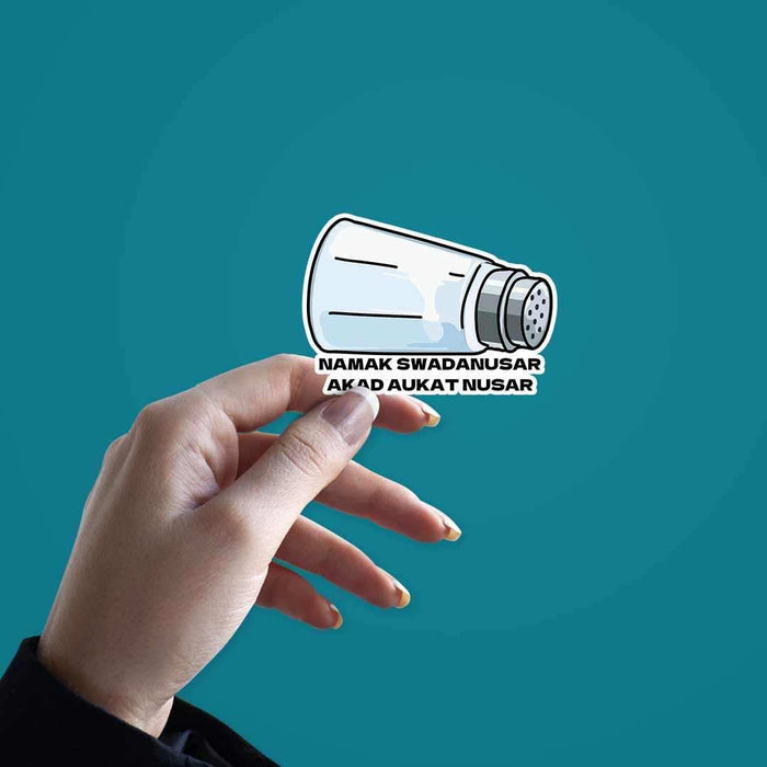 Namak Swadanusar sticker - Stickers | STICK IT UP
