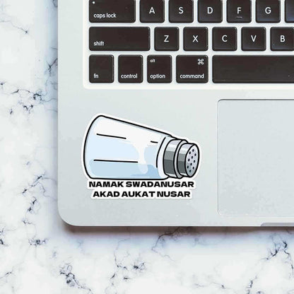 Namak Swadanusar sticker - Stickers | STICK IT UP
