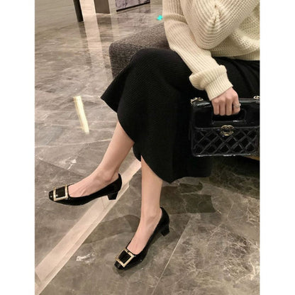 Narella™ | Elegant Heeled Sandals with Metallic Accent