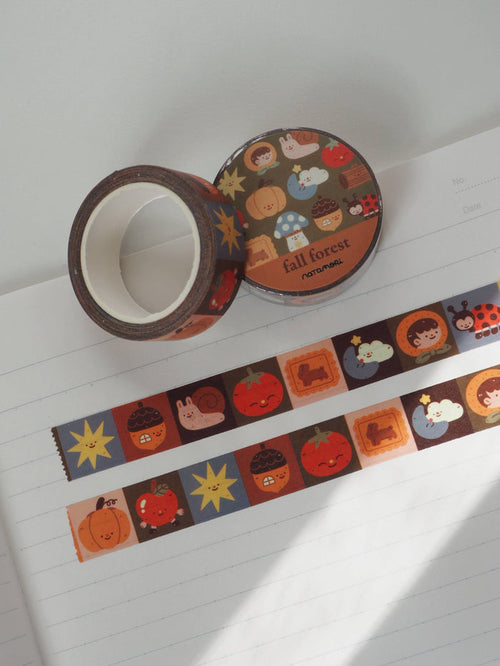 Natamori - Fall Forest — Washi Tape