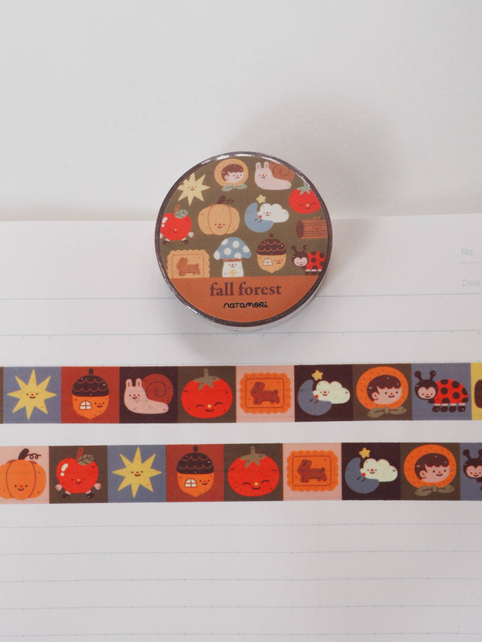 Natamori - Fall Forest — Washi Tape
