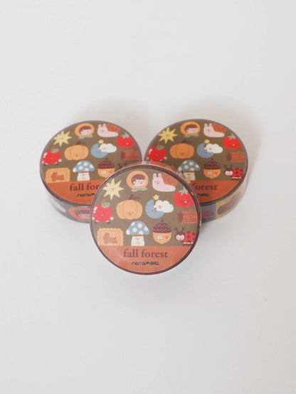 Natamori - Fall Forest — Washi Tape