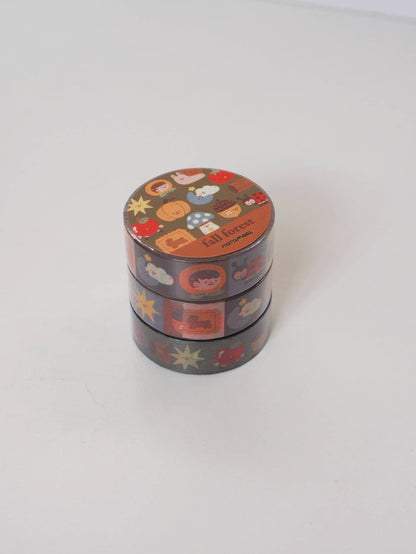 Natamori - Fall Forest — Washi Tape