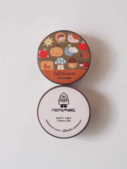 Natamori - Fall Forest — Washi Tape