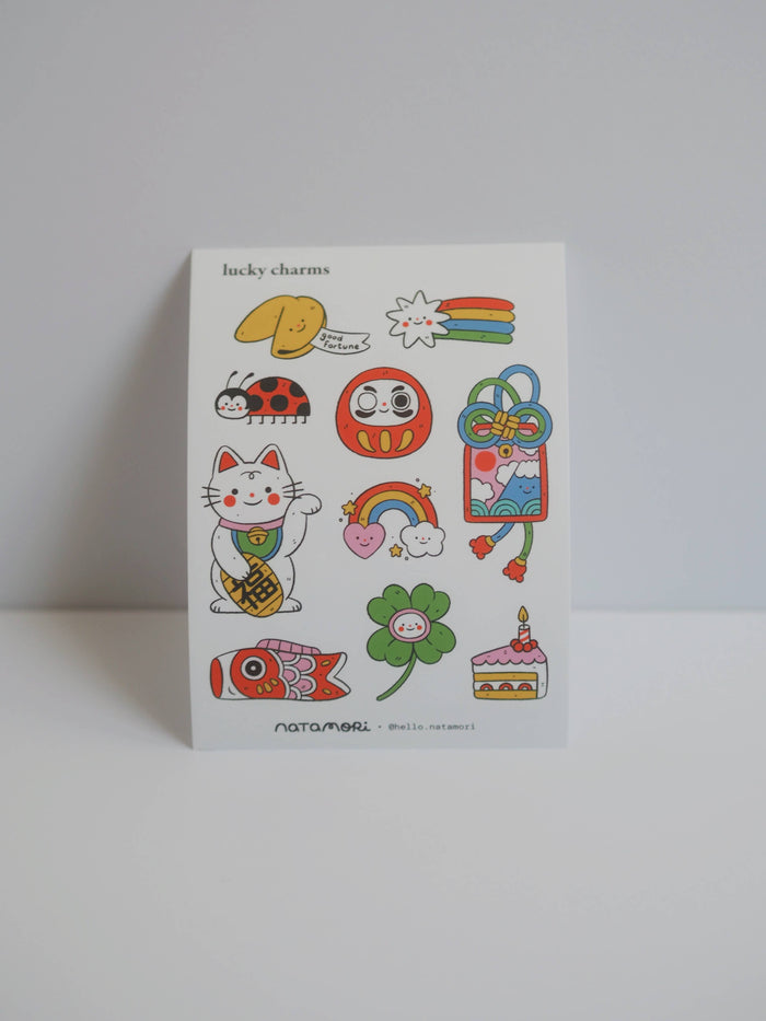 natamori - Lucky Charms — Sticker Sheet