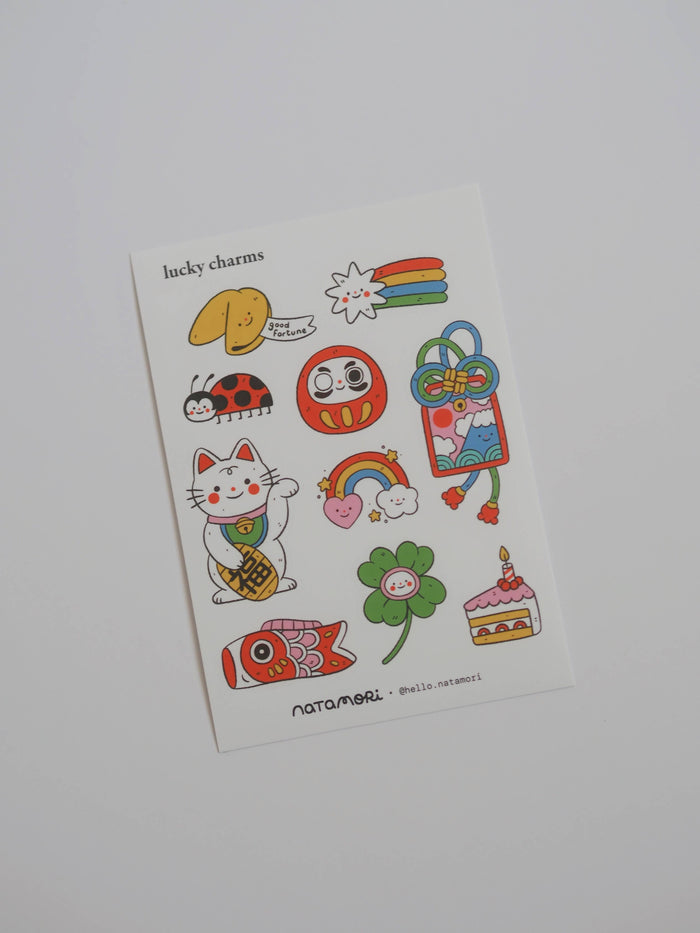 natamori - Lucky Charms — Sticker Sheet