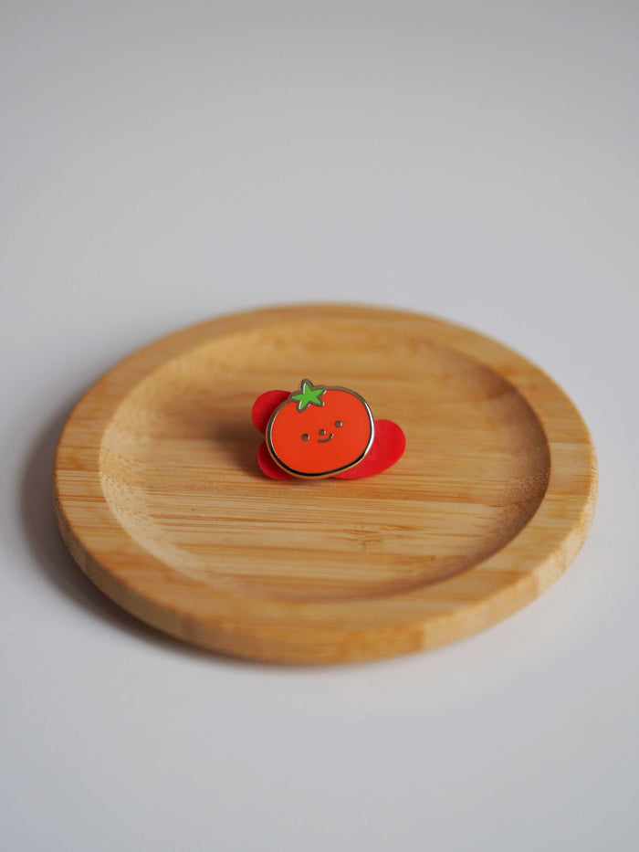 Natamori - Tomato • Enamel Pin