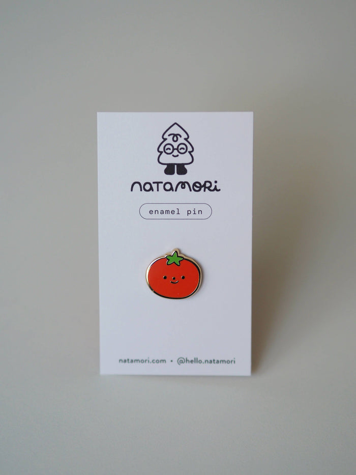 Natamori - Tomato • Enamel Pin