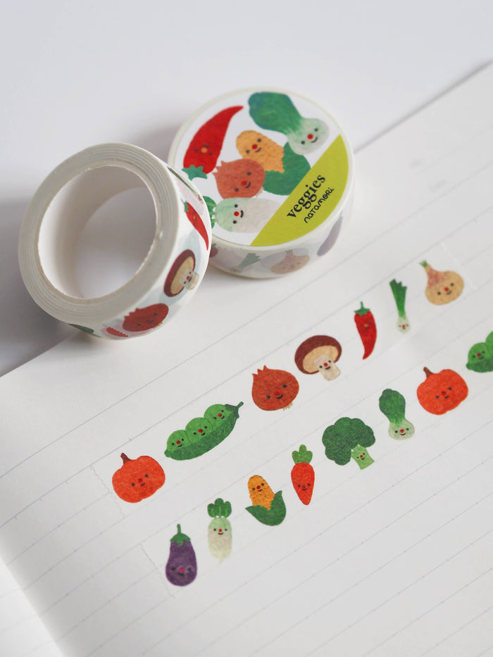 natamori - Veggies • washi tape