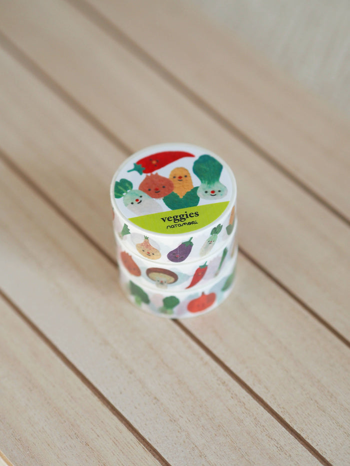 natamori - Veggies • washi tape