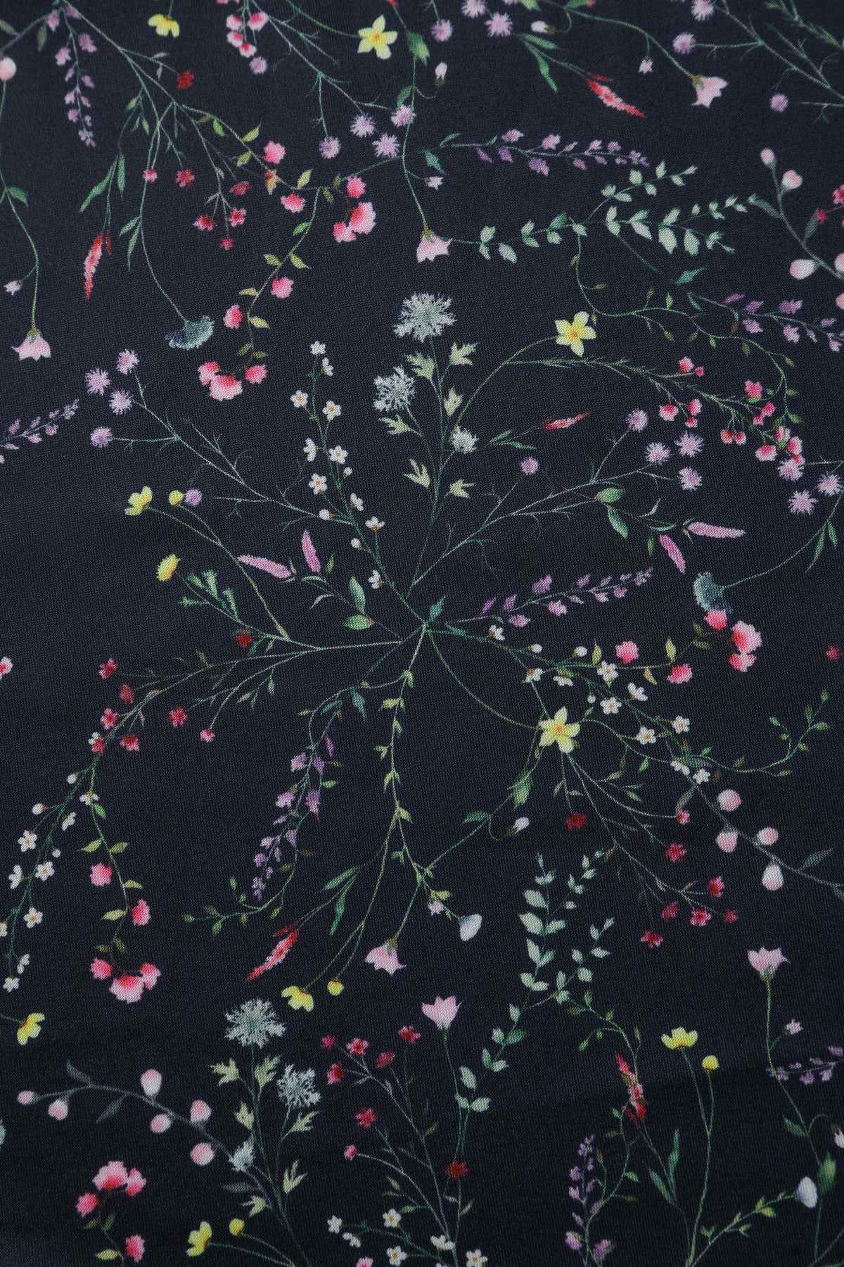 Amanda Navy Blue Meadow Dress