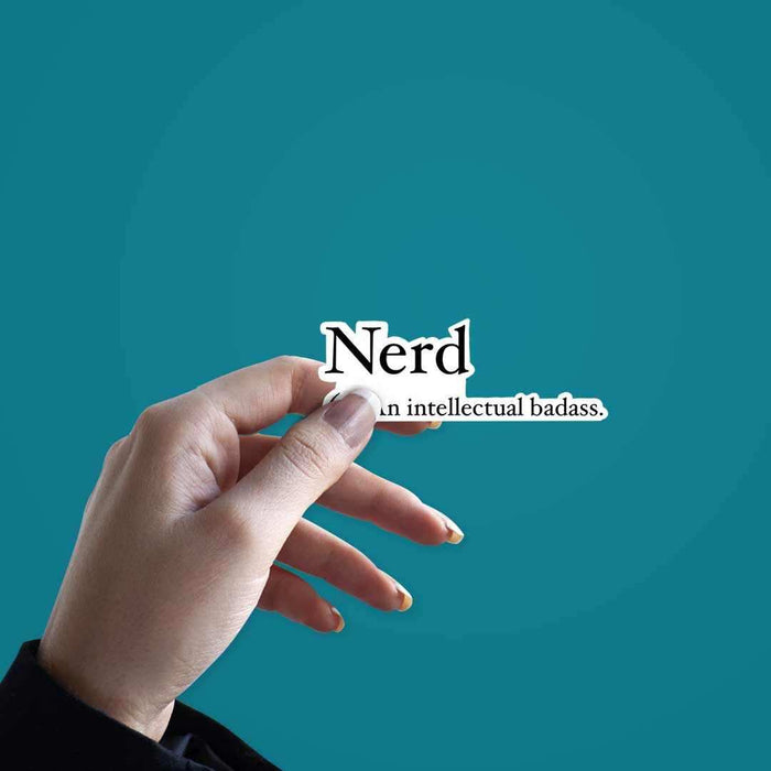 Nerd Sticker - Stickers | STICK IT UP