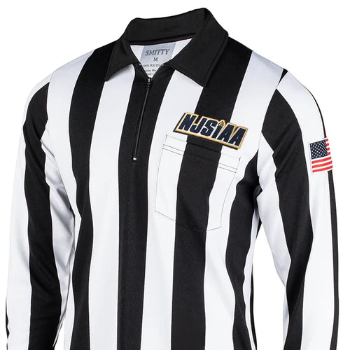 New Jersey (NJSIAA) Football Referee Long Sleeve Shirt