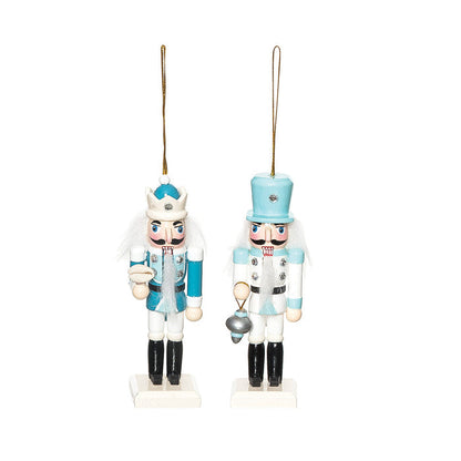 A set of Nutcracker ornaments.
