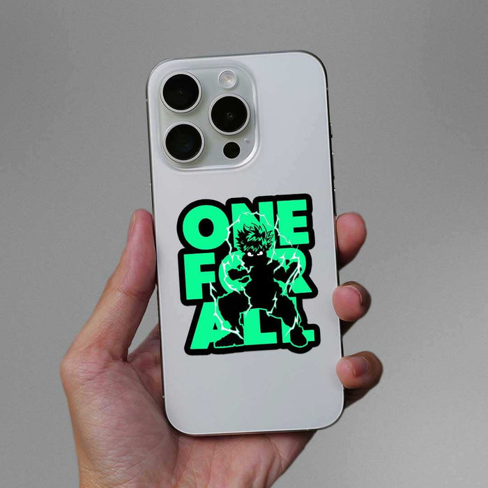 One For All Izuku Sticker - Stickers | STICK IT UP