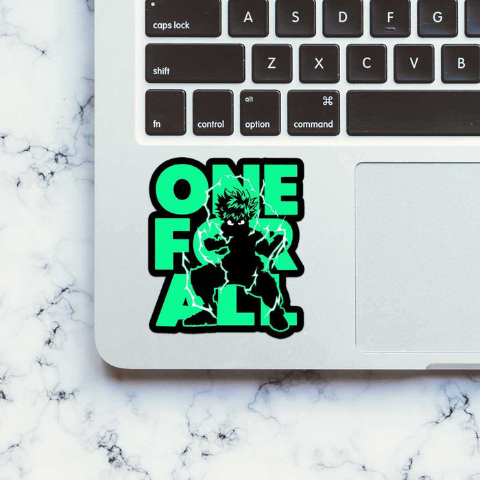 One For All Izuku Sticker - Stickers | STICK IT UP