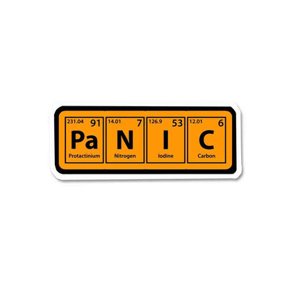 Pa N I C Sticker - Stickers | STICK IT UP