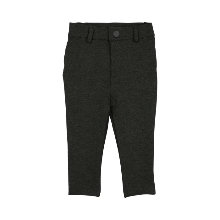 pants knit without seam - heather grey