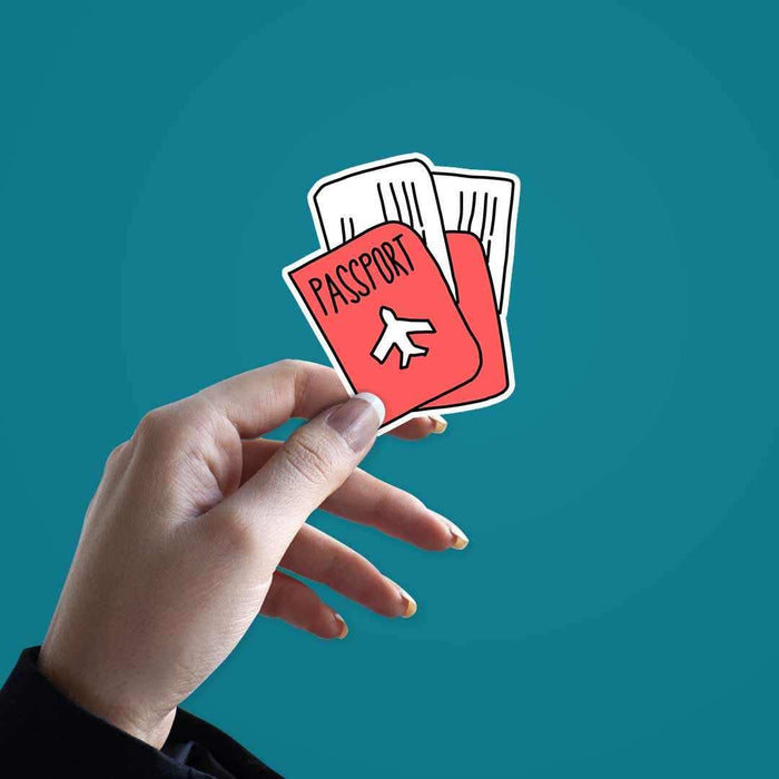 Passport sticker - Stickers | STICK IT UP