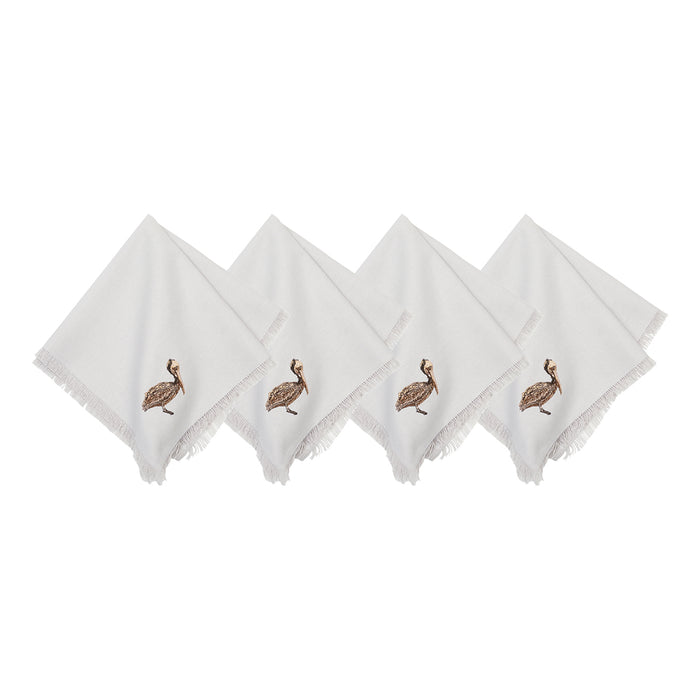 Pelican Bay Table Linens table linens displayed as a coordinated tabletop setting.