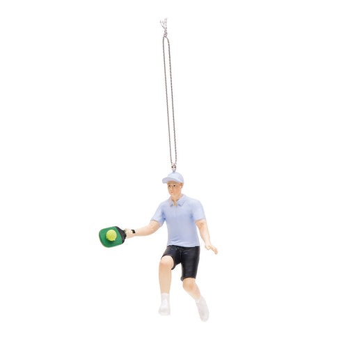 A Pickleball Boy Ornament.
