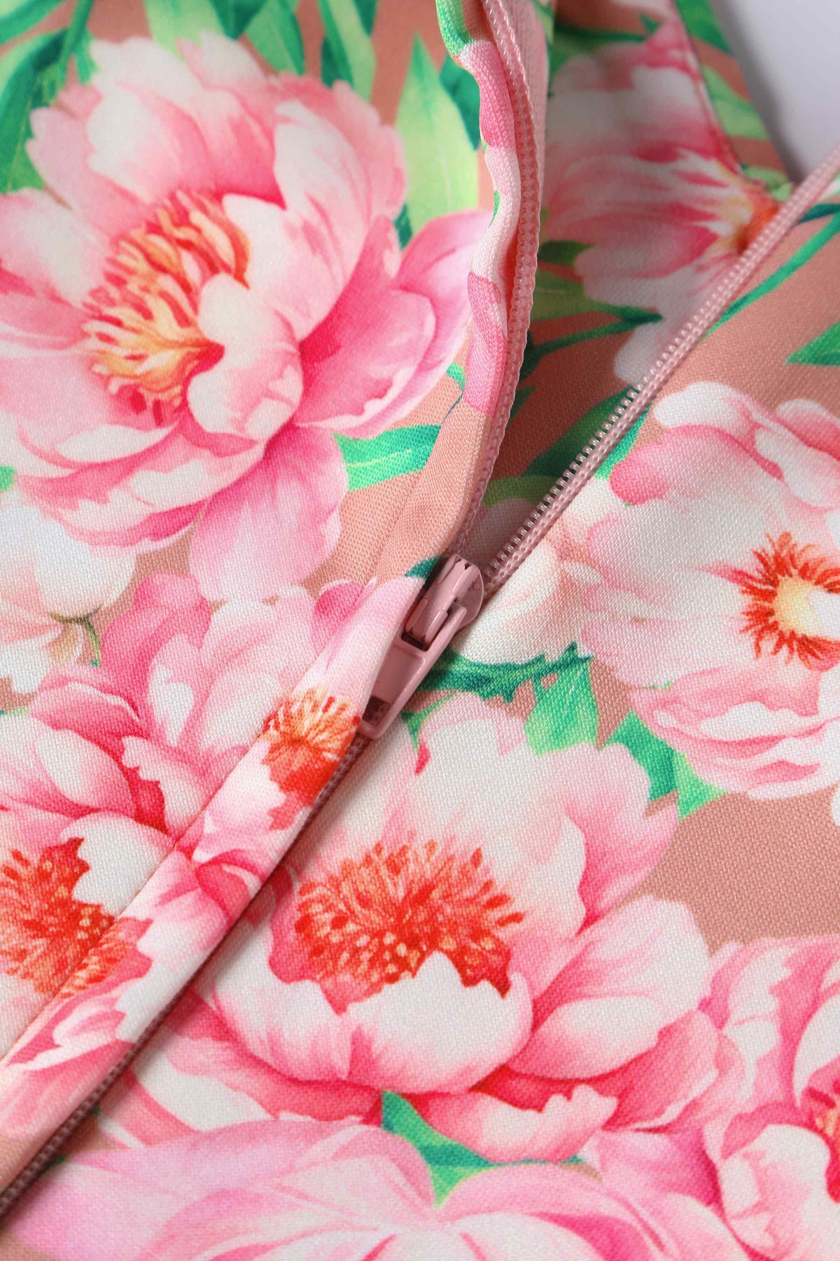 Lily Pink Floral Off Shoulder Dress