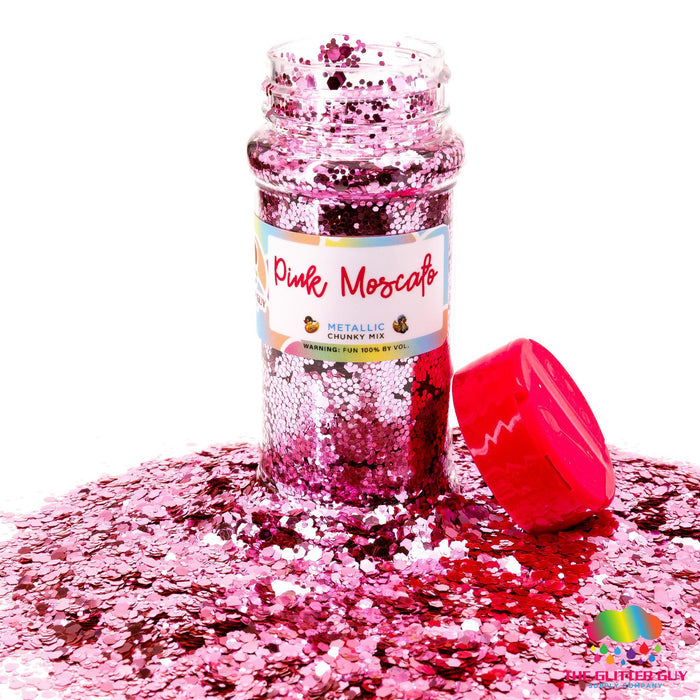 Pink Moscato | Glitter from The Glitter Guy
