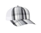 PLAID SNAP BACK TRUCKER CAP
