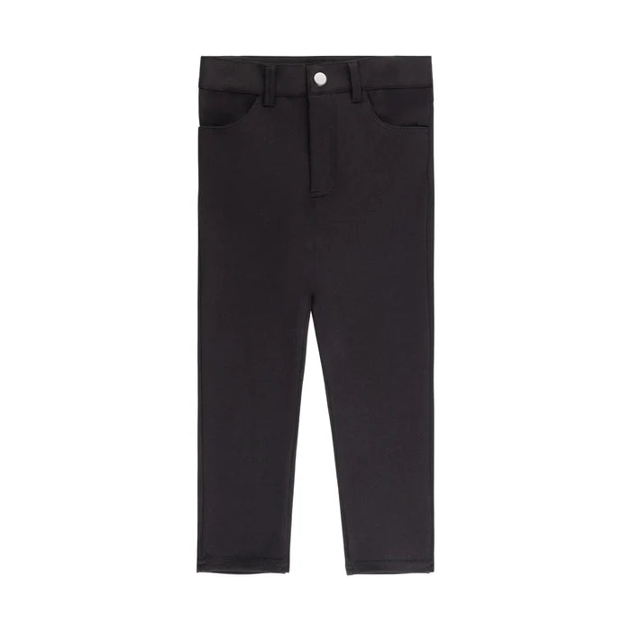 ponte pants - black