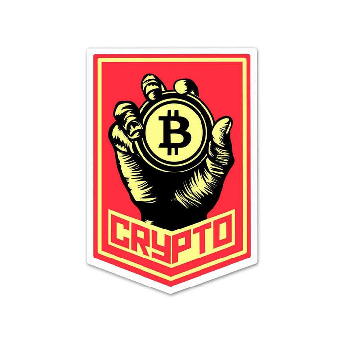 Power of Crypto Sticker - Stickers | STICK IT UP
