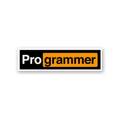 Pro-Grammer Sticker - Stickers | STICK IT UP