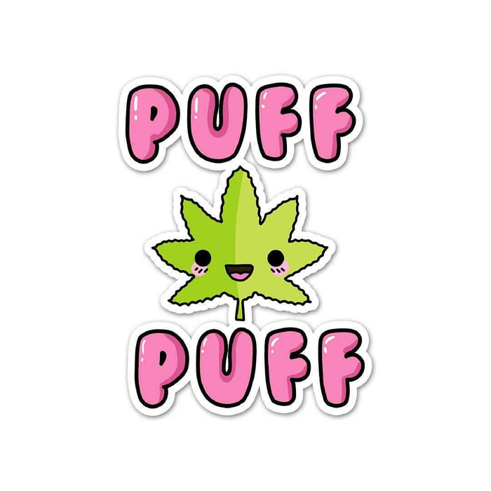 Puff Puff Weed-Weed Sticker - Stickers | STICK IT UP